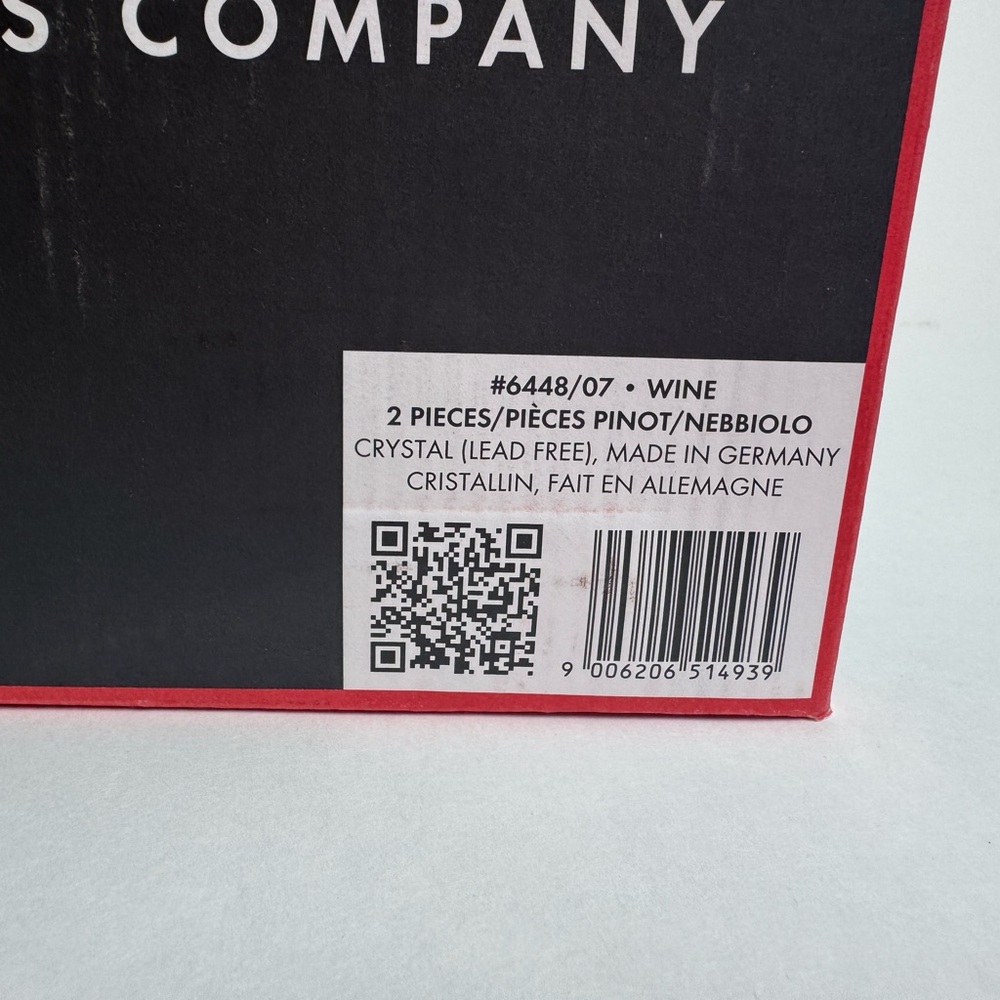 Riedel The Wine Glass Company | Pinot Noir Wine Glasses | 2 in box | New - Picture 3 of 5